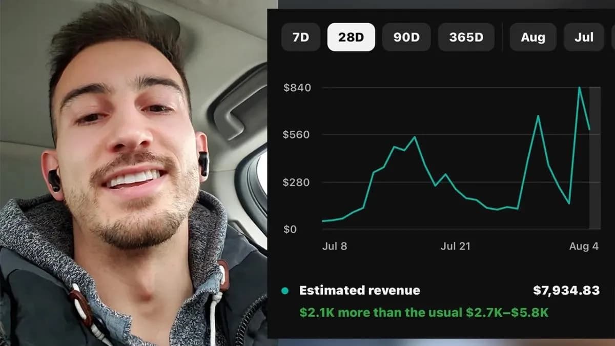 Michael: $8,000-$10,000/mo